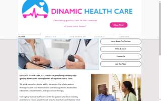 Dinamic Health Care website