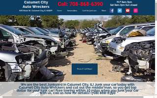 Calumet City Auto Wreckers website