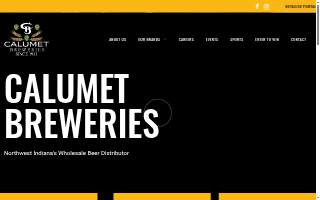 Calumet Breweries Inc website