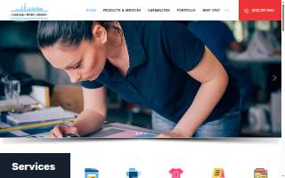 Chicago Print Group, Inc. website