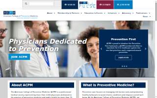 ACPM Podiatry Group website