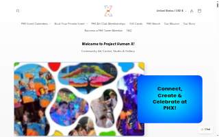 Project Human X website