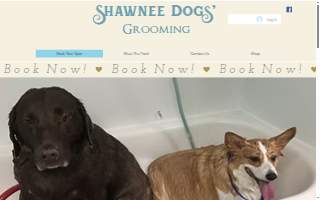 Shawnee Dogs' Grooming website