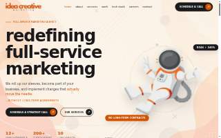 Idea Creative Marketing website