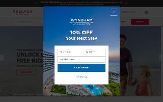 Ramada by Wyndham Glendale Heights/Lombard website