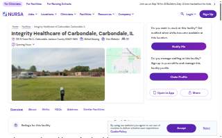 Integrity Healthcare of Carbondale website