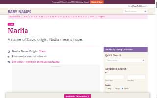 Nadia Salon website