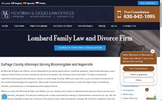 Mevorah & Giglio Law Offices website