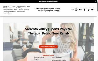 Athletic Edge and Wellness Physical Therapy-Algonquin website