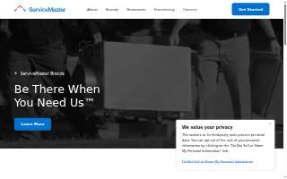 ServiceMaster by Prince website