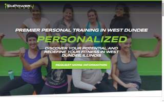 EmpowerU Fitness website