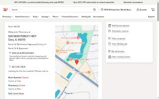 Walgreens website