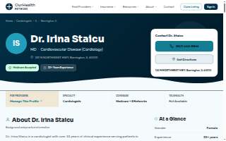 Irina Staicu, MD website