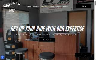 CARY PERFORMANCE website