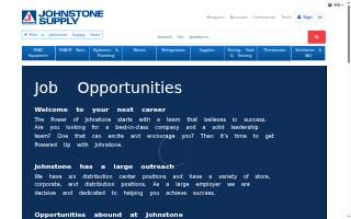 Johnstone Supply website