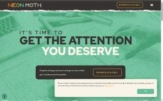 Neon Moth website