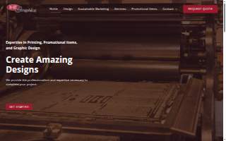 Dean's Graphics, Inc. website
