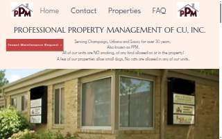 Professional Property Management of CU, Inc. website