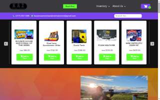 KAZ Amusements & Entertainment website