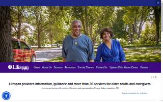 LifeSpan Center - Coles County Council on Aging (CCCoA) website