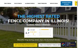 Illinois Fence Company website