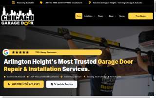 Chicago Garage Door website