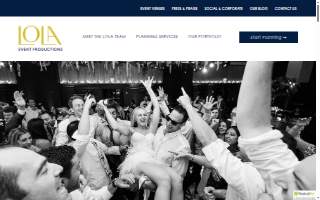 Lola Event Productions LLC website
