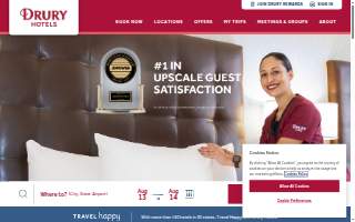 Drury Inn & Suites Marion website