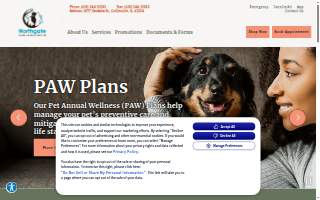 Northgate Small Animal Hospital: Edgar Amy DVM website