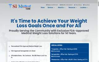 SI Medical Weight Loss website