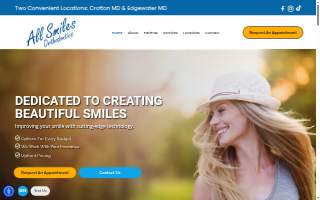 All Smiles Orthodontics website