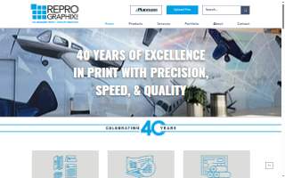 Reprographics Imaging and Art Supplies website