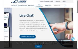 LINCARE website