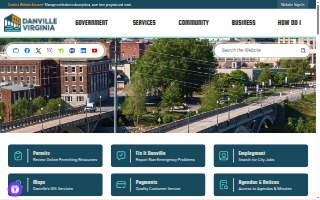 Danville Small Animal Clinic website