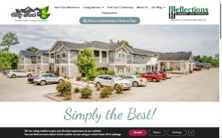 Villas of Holly Brook Assisted Living & Memory Care website