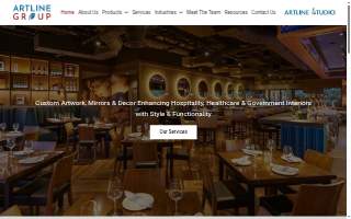 ARTLine Kitchen & Bath Remodeling website