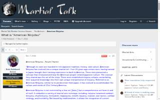 Ninjutsu Hiken Dojo website