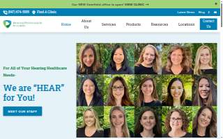 Hearing Professionals of Illinois website