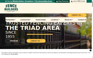 Fence Builders Inc. website