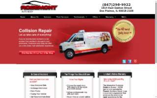 Rosemont Auto Body website