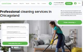 Clever Cleans website