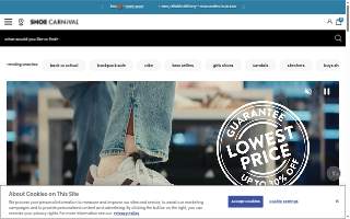 Shoe Sensation website