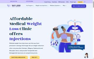 Way Less Weight Loss Clinic website