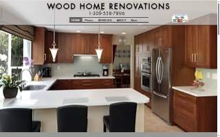 Wood Home Renovations website