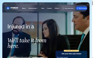 Johnson Law Group website