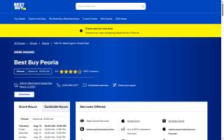 Best Buy website