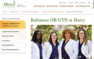 Obstetrics/Gynecology at Shiloh website