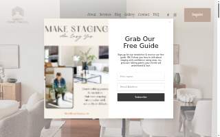 March Home Staging of St. Peters website