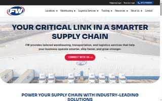 FW Logistics website