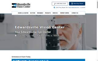 Edwardsville Vision Center website